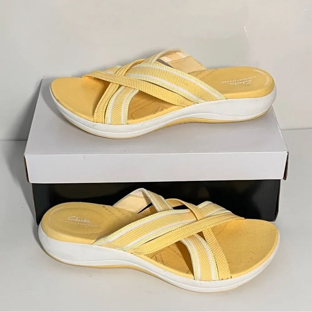 Clarks Cloudsteppers Mira Isle Sport Slide Sandals